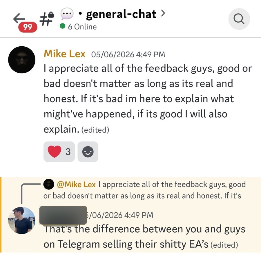 Additional community feedback screenshot